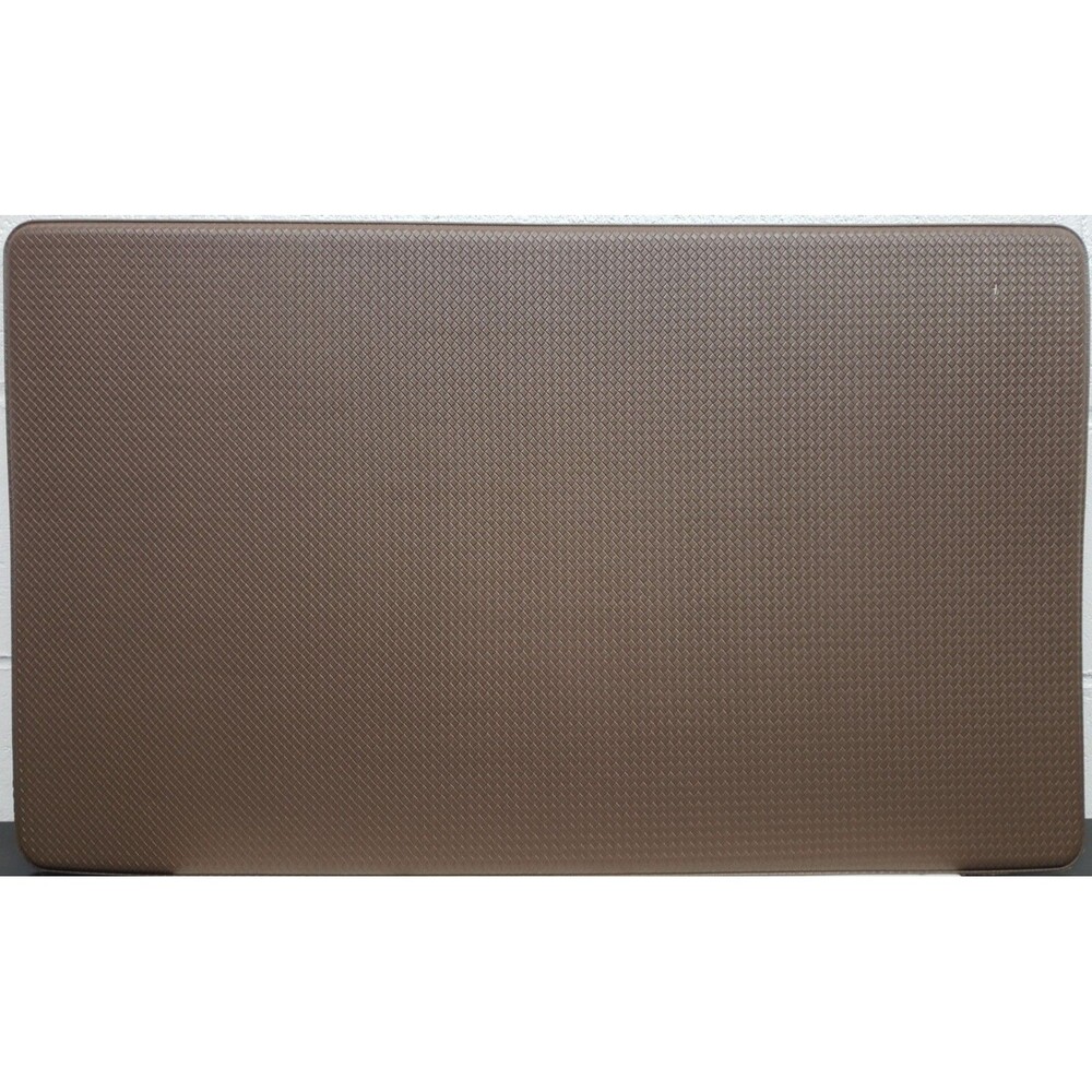 ANTI-FATIGUE NONSLIP PVC FLOOR MAT (18" x 30") BROWN COLOR, CE